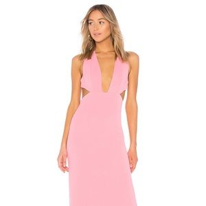 NBD Yani Gown- Strawberry